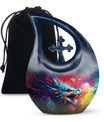 Colorful Dragon Urn - Dragon Urns Funeral Large Cremation Urns For Ashes