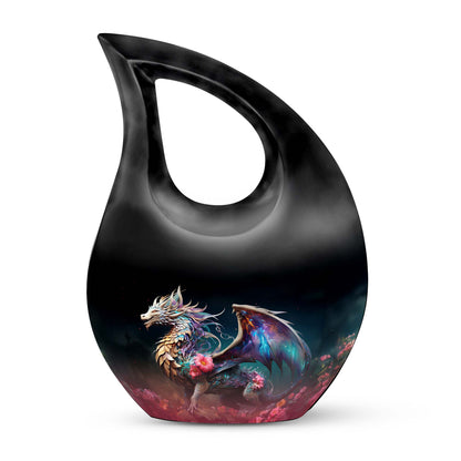Colorful Dragon Urn For Sale - Dragon Urns Funeral Large Cremation Urns