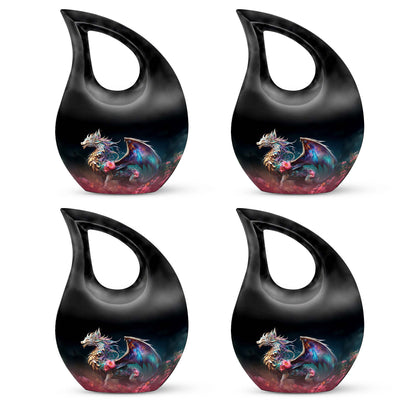 Colorful Dragon Urn For Sale - Dragon Urns Funeral Large Cremation Urns