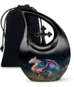 Colorful Dragon Urn For Sale - Dragon Urns Funeral Large Cremation Urns