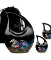 Colorful Dragon Urn For Sale - Dragon Urns Funeral Large Cremation Urns