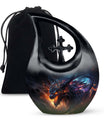 Cosmic Dragon's Roar Urn - Large & Small Cremation Urns For Ashes