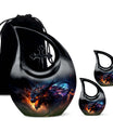 Cosmic Dragon's Roar Urn - Large & Small Cremation Urns For Ashes