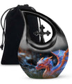 Pink Dragon Urn - Dragon Urns Funeral Large Cremation Urns