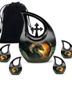Dragon Fire Cremation Urn for Human Ashes - Burial Urns For Adult