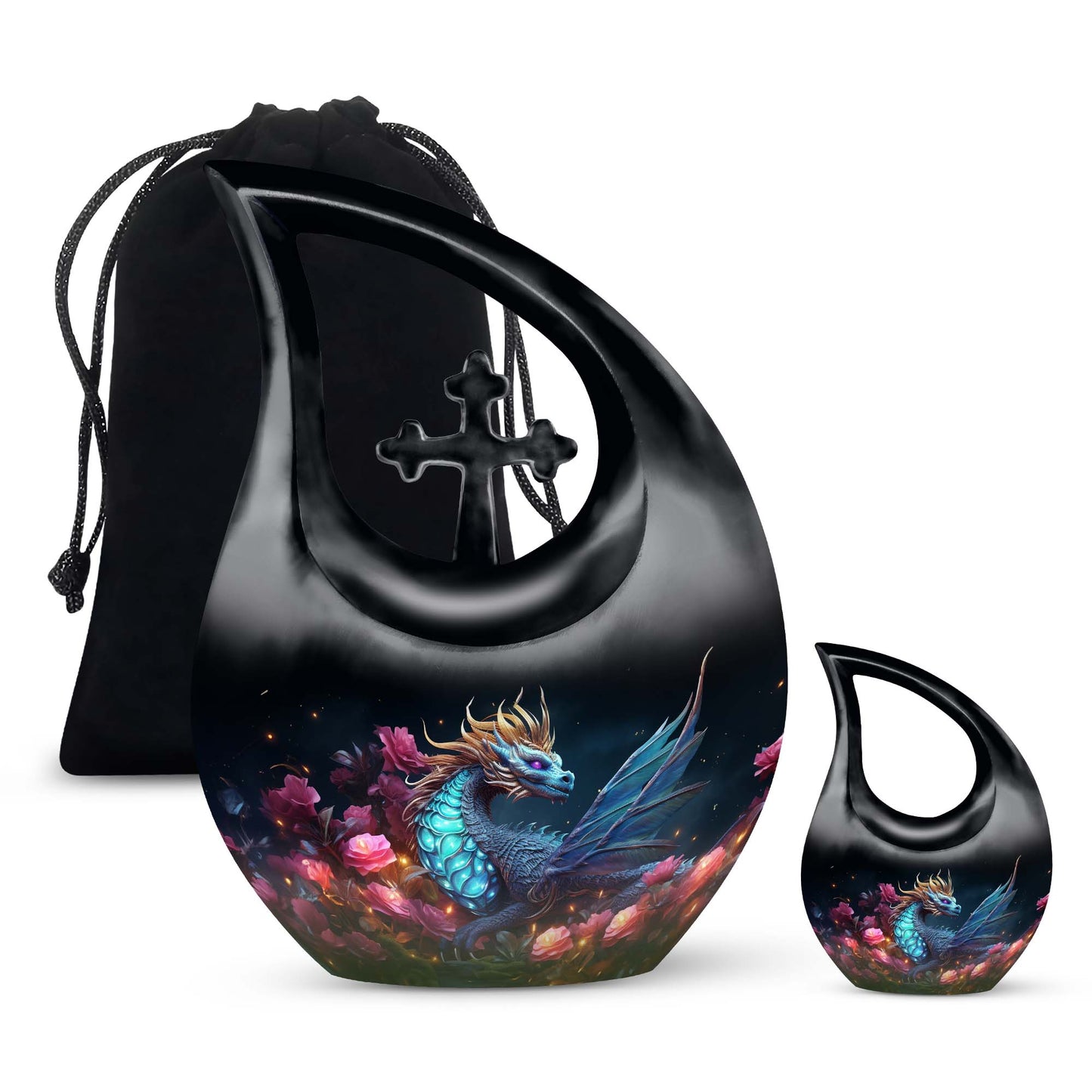 Personalized Beach Cremation Urn for Human Ashes - 10-inch, 200 cu in - Yatskia
