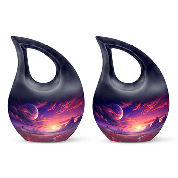 Small Urn Set of 2 -3