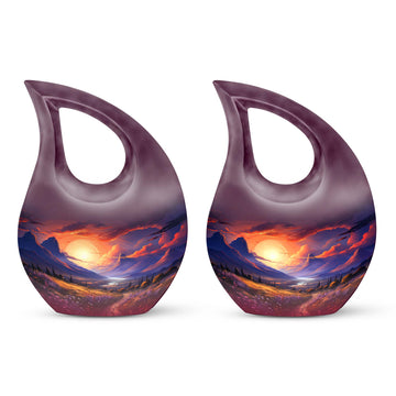 Small Urn Set of 2 -3