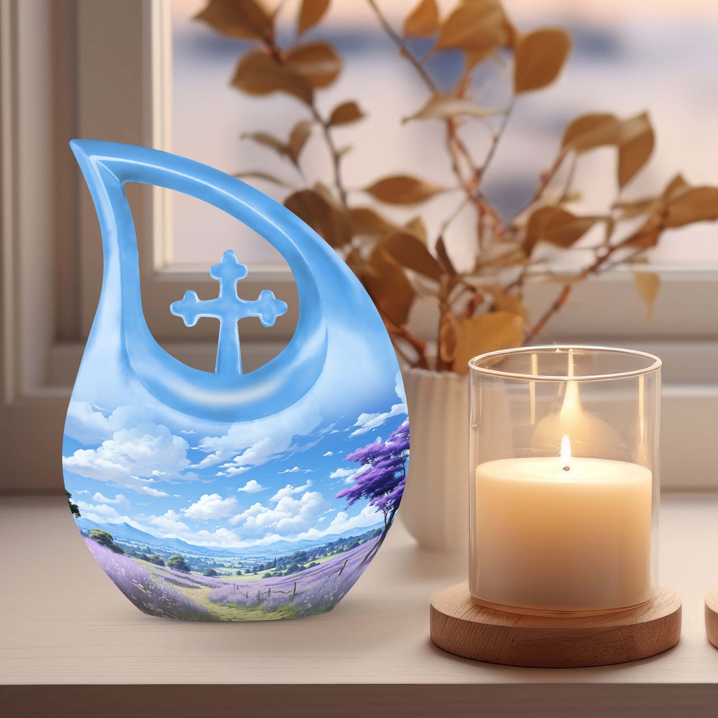 A Whimsical Day Urn