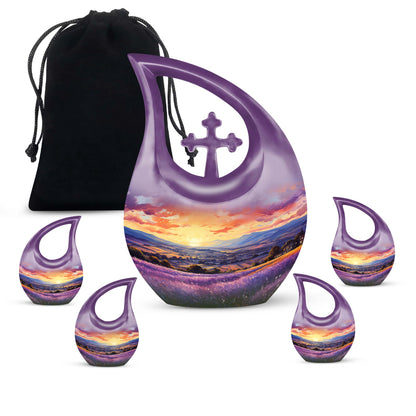 Aluminium Sunset Memorial Urn