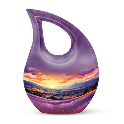 Aluminium Sunset Memorial Urn