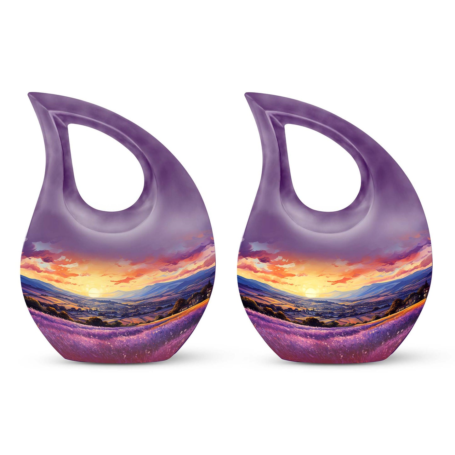 Aluminium Sunset Memorial Urn