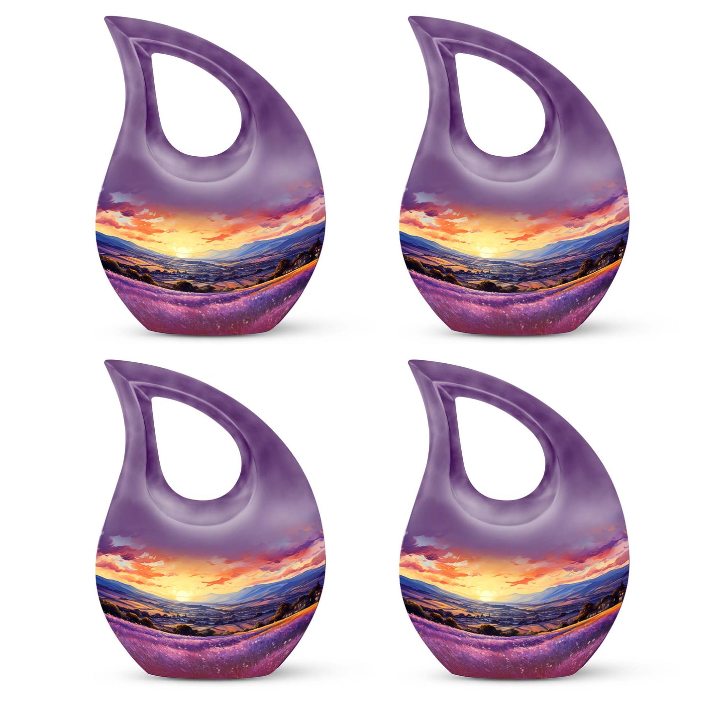 Aluminium Sunset Memorial Urn