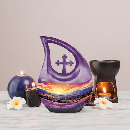 Aluminium Sunset Memorial Urn