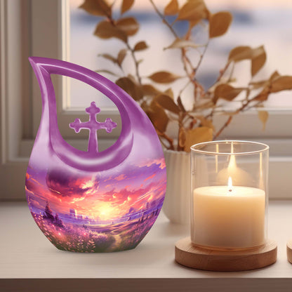 Aluminium Modern Urn