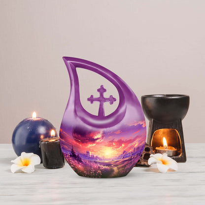Aluminium Modern Urn
