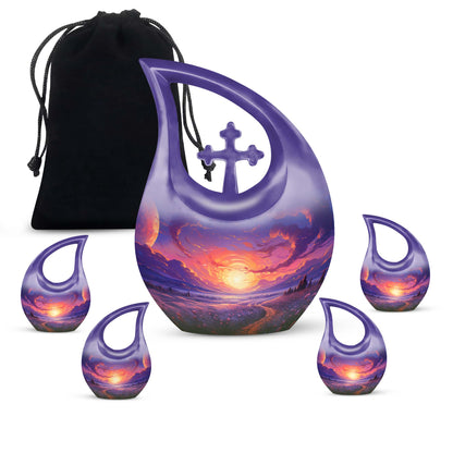 Majestic Mauve Moonrise Urn