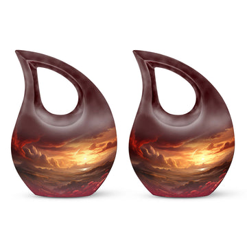 Small Urn Set of 2 -3