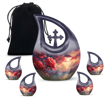 Crimson Twilight on Urn