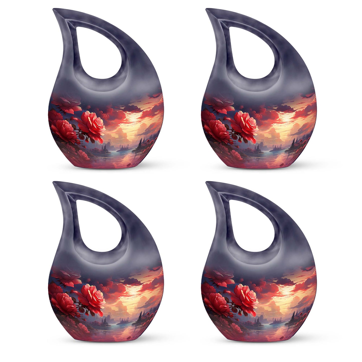 Crimson Twilight on Urn