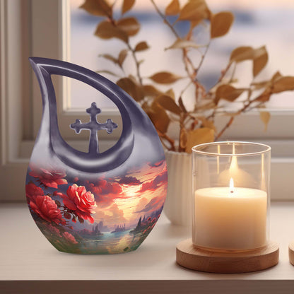 Crimson Twilight on Urn