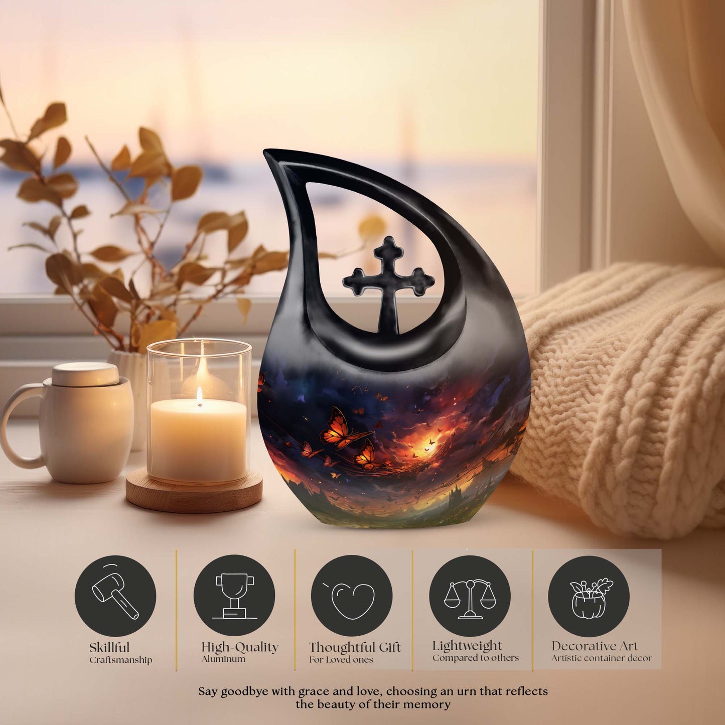 Twilight Dance Cremation Urn