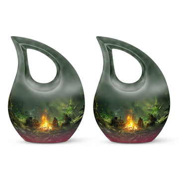 Small Urn Set of 2 -3