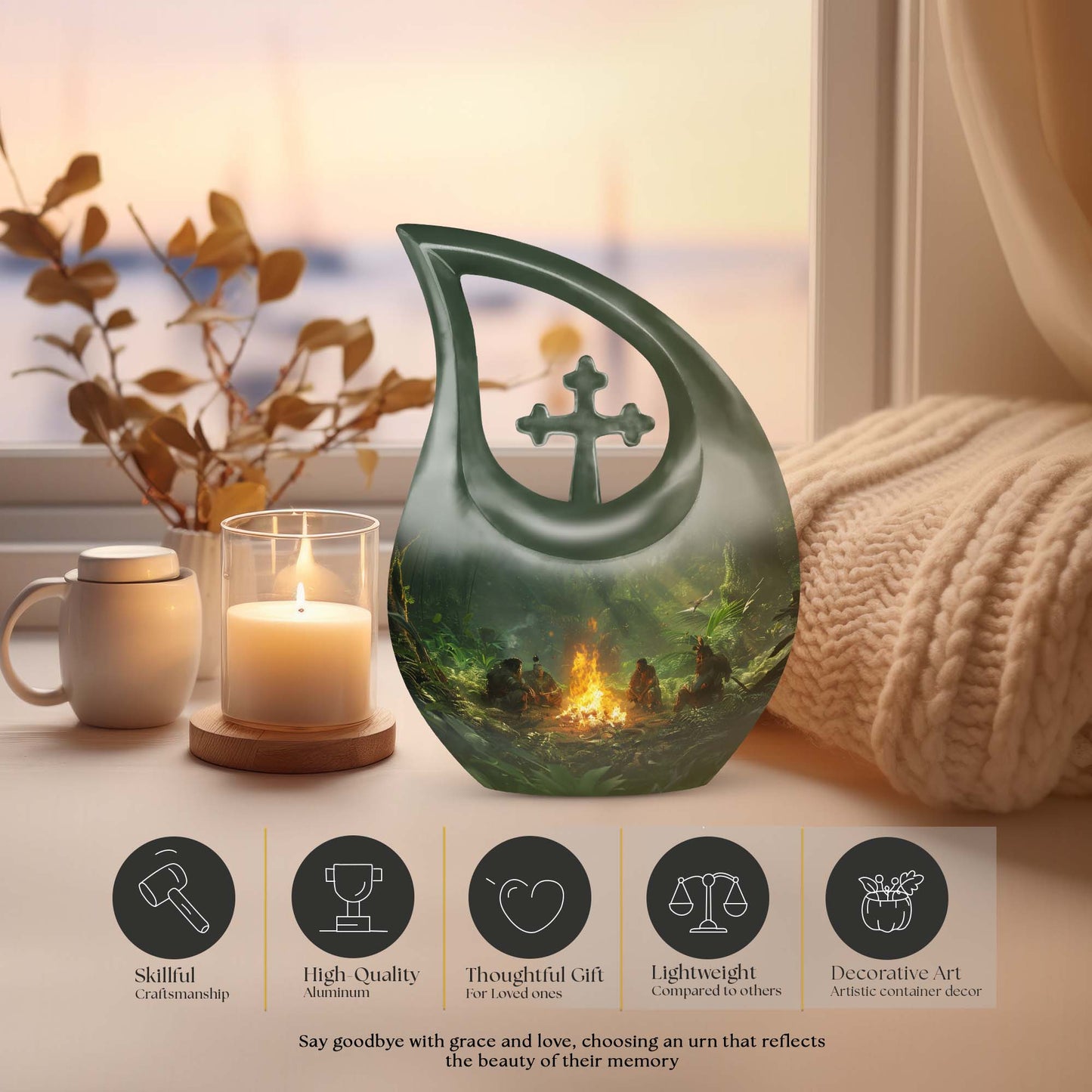 Enchanted Forest Gathering urn