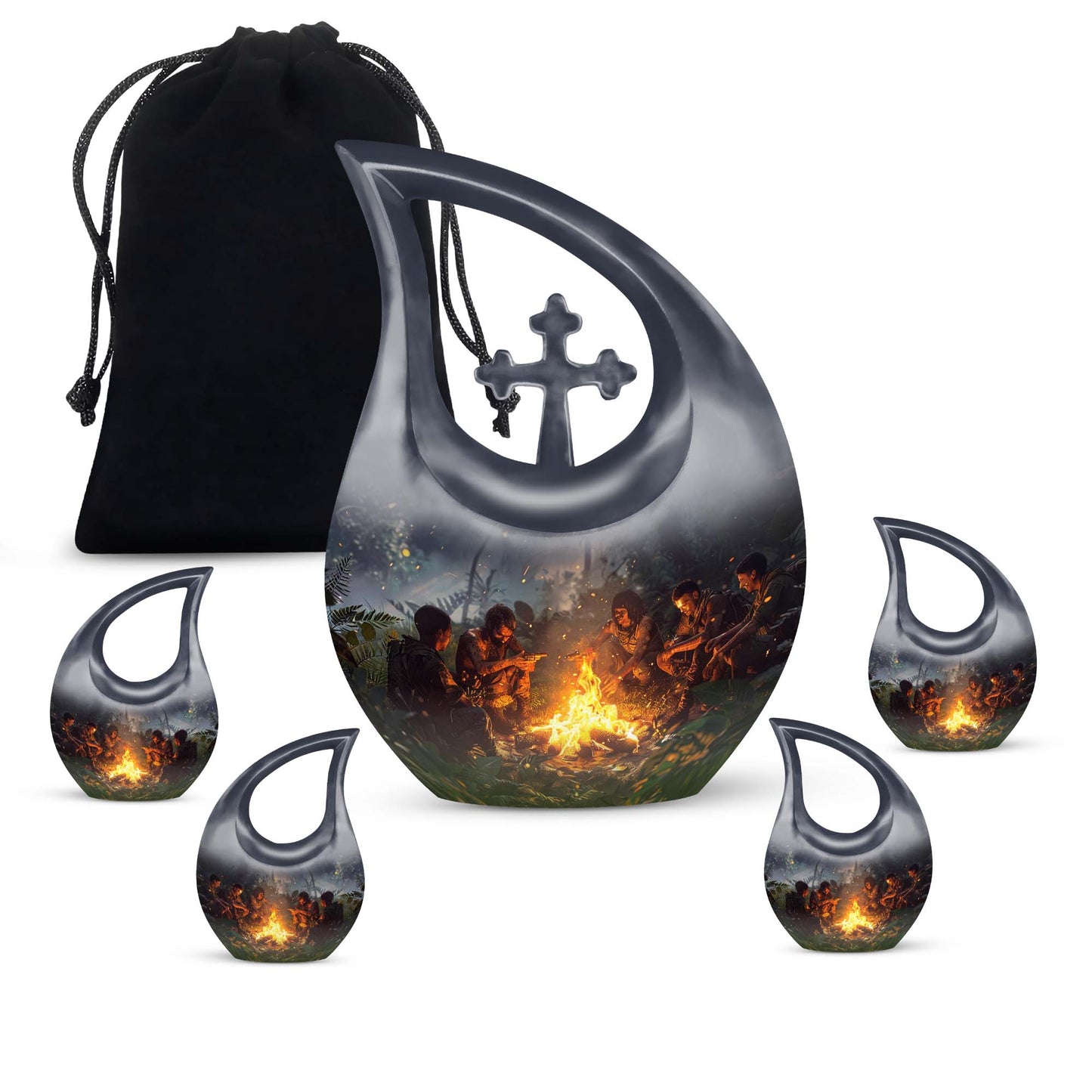 Survivors' Campfire in Urn