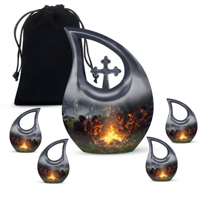 Survivors' Campfire in Urn