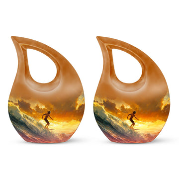 Small Urn Set of 2 -3