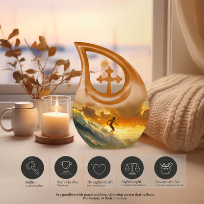 Golden Hour Glide Urn for ashes