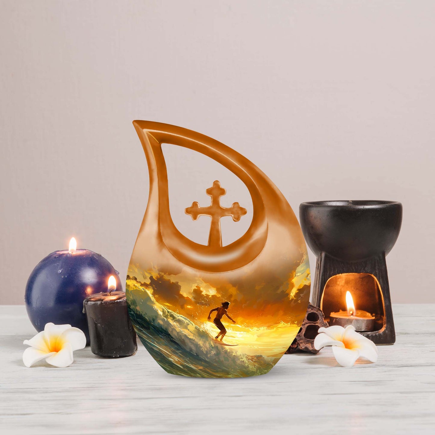 Golden Hour Glide Urn for ashes