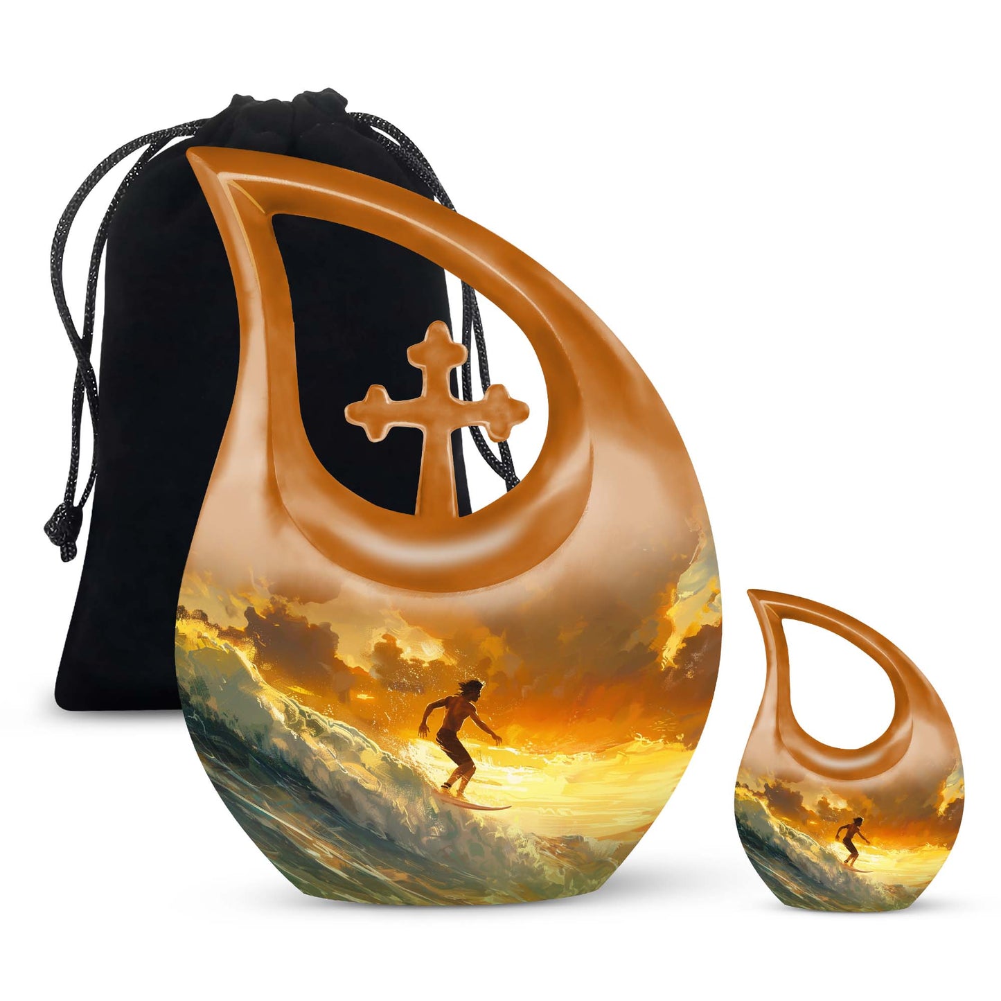 Golden Hour Glide Urn for ashes