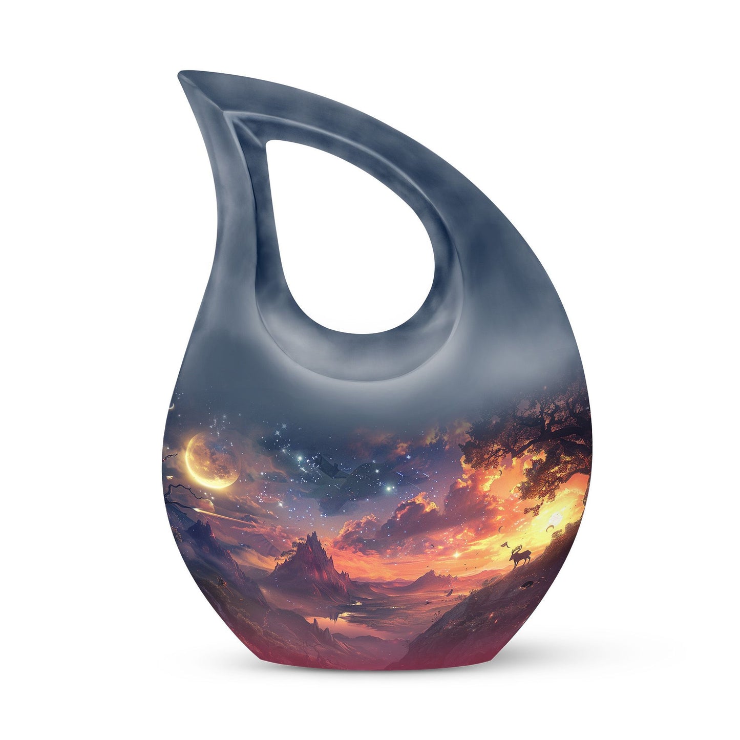 Moonglow Over Mystic Large Urn