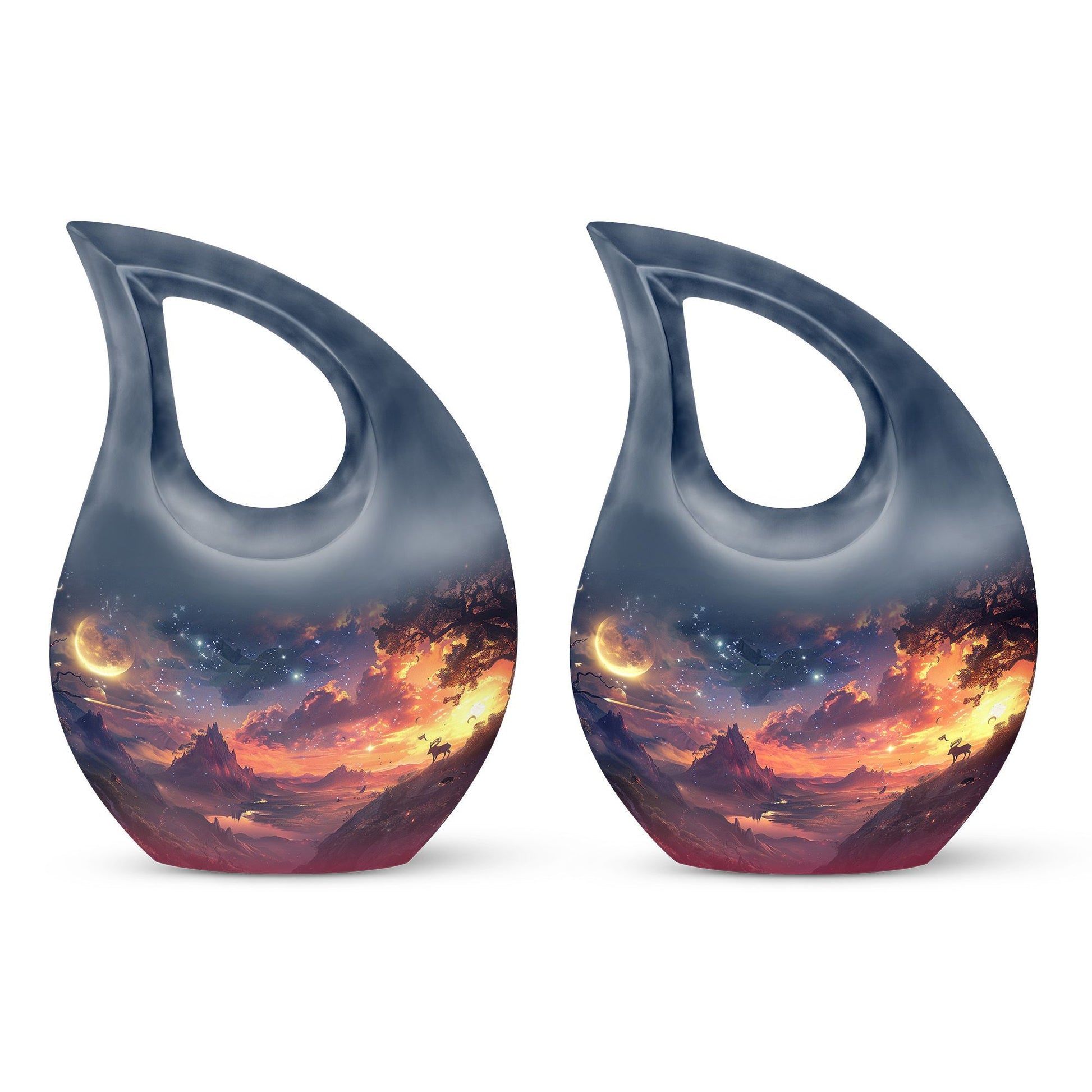 Moonglow Over Mystic Large Urn