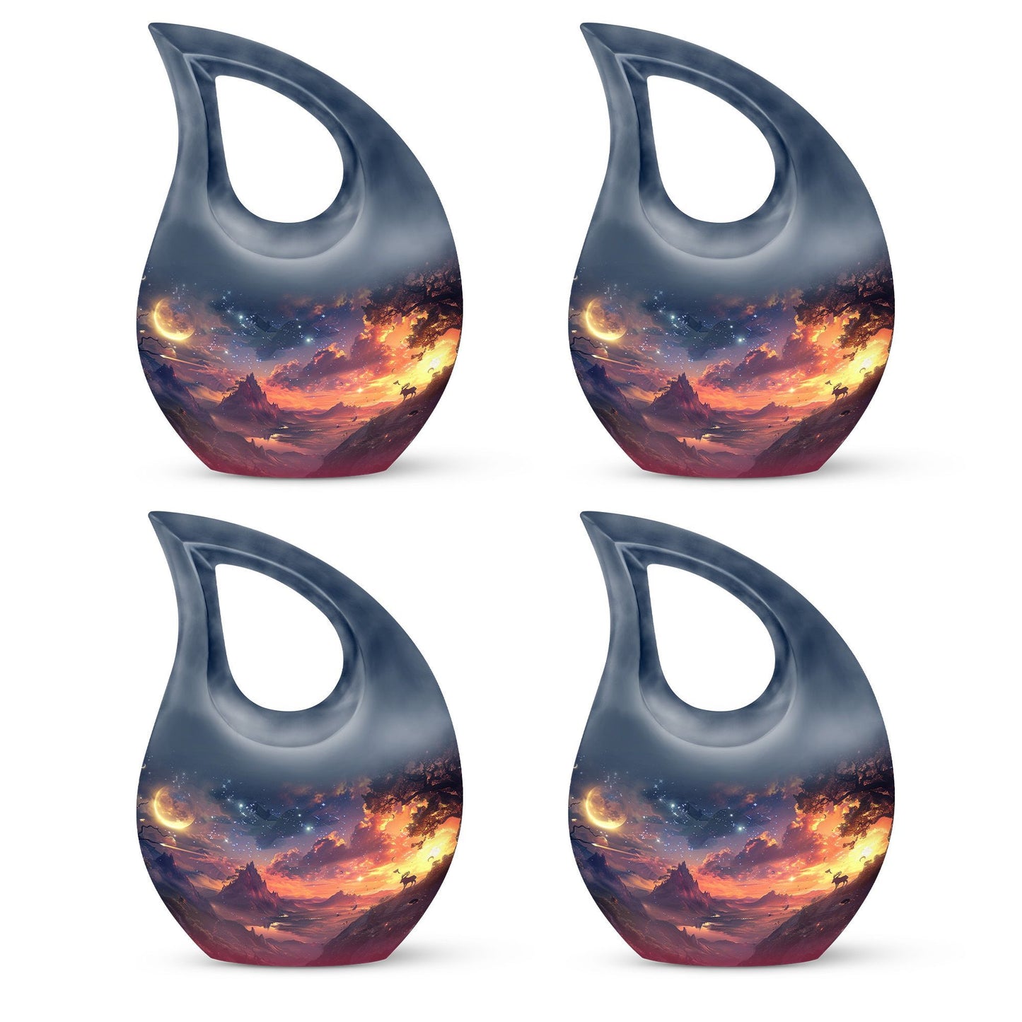 Moonglow Over Mystic Large Urn