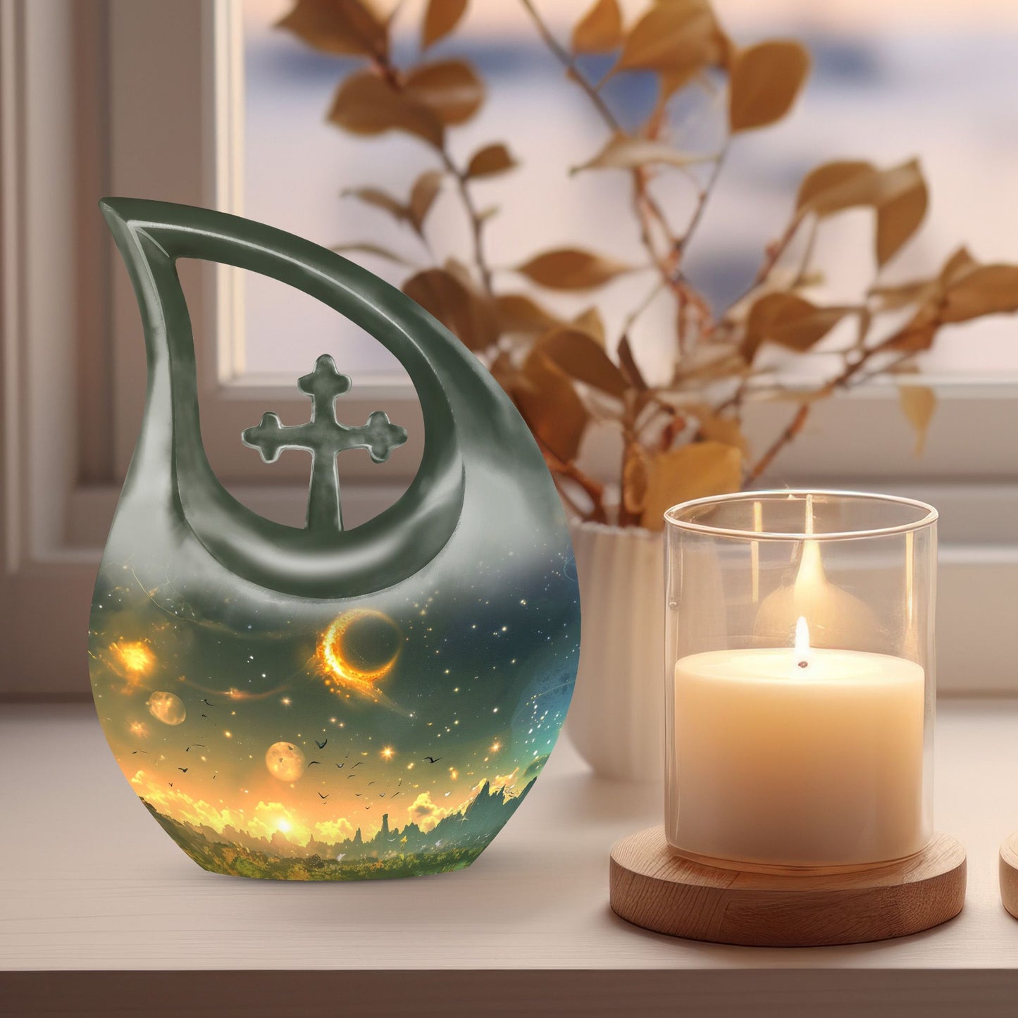 Large Celestial Reverie Urn