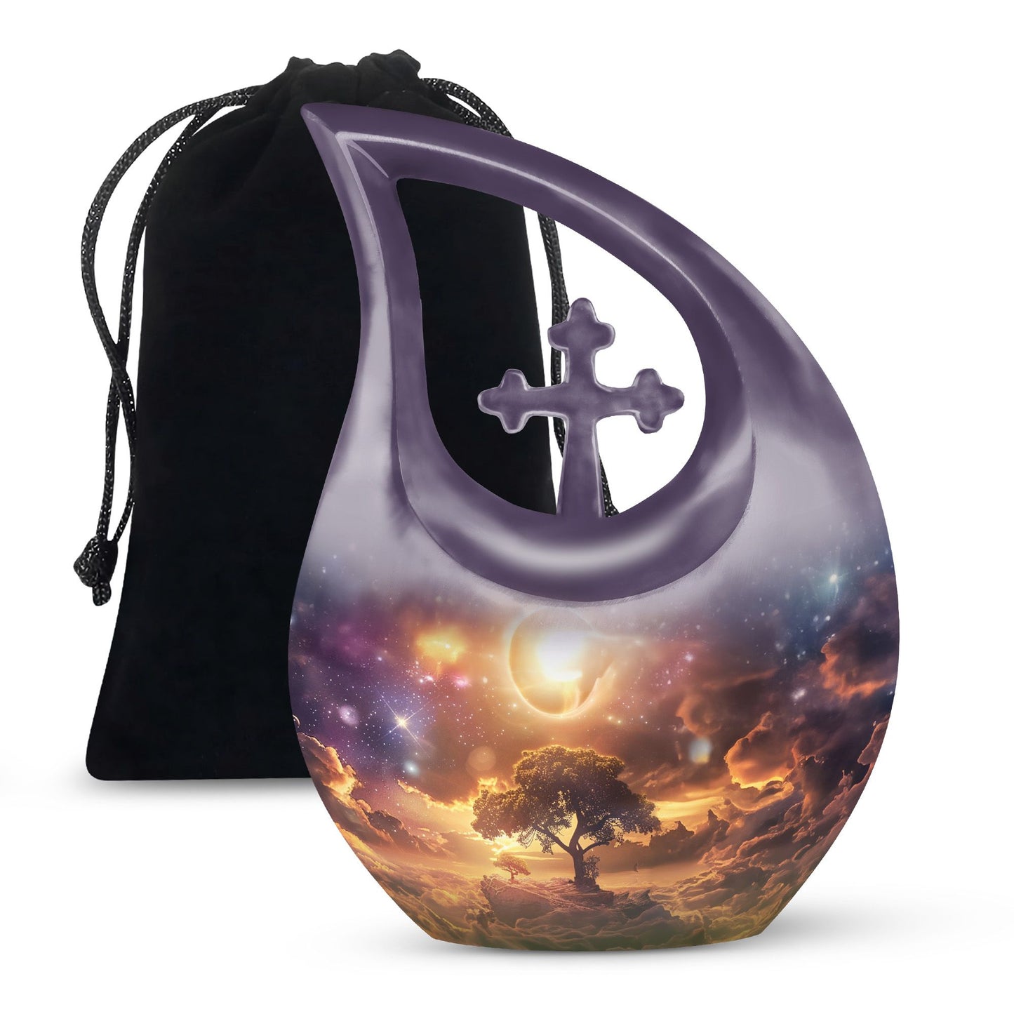 Solar Symphony Decorative Urn