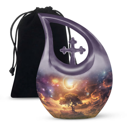 Solar Symphony Decorative Urn