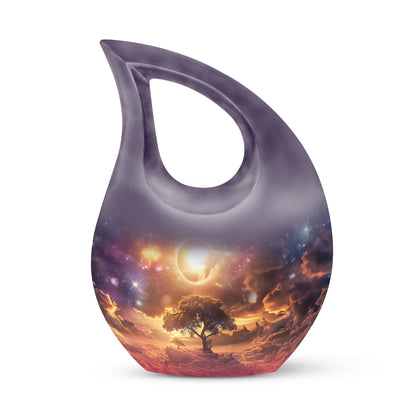 Solar Symphony Decorative Urn