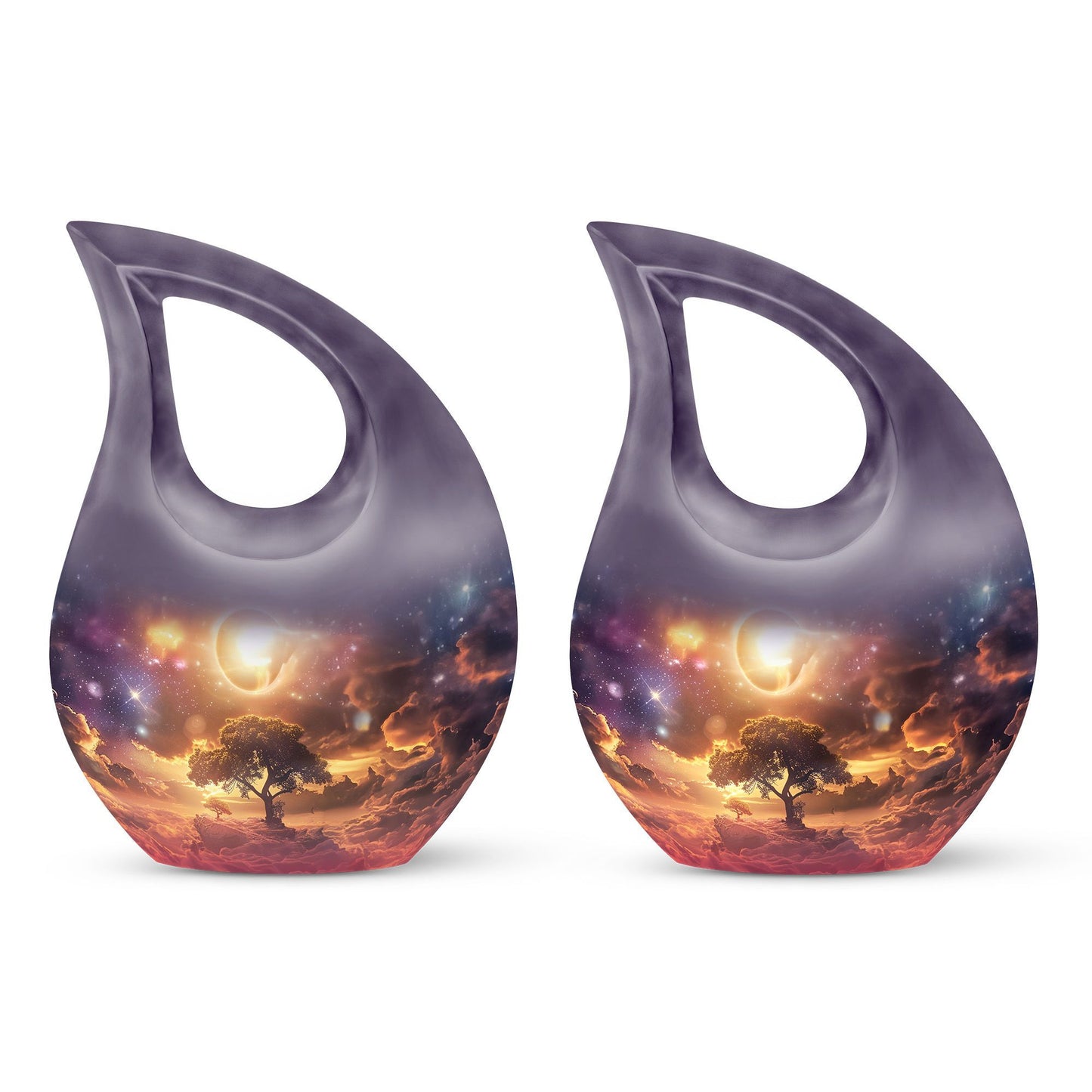 Solar Symphony Decorative Urn