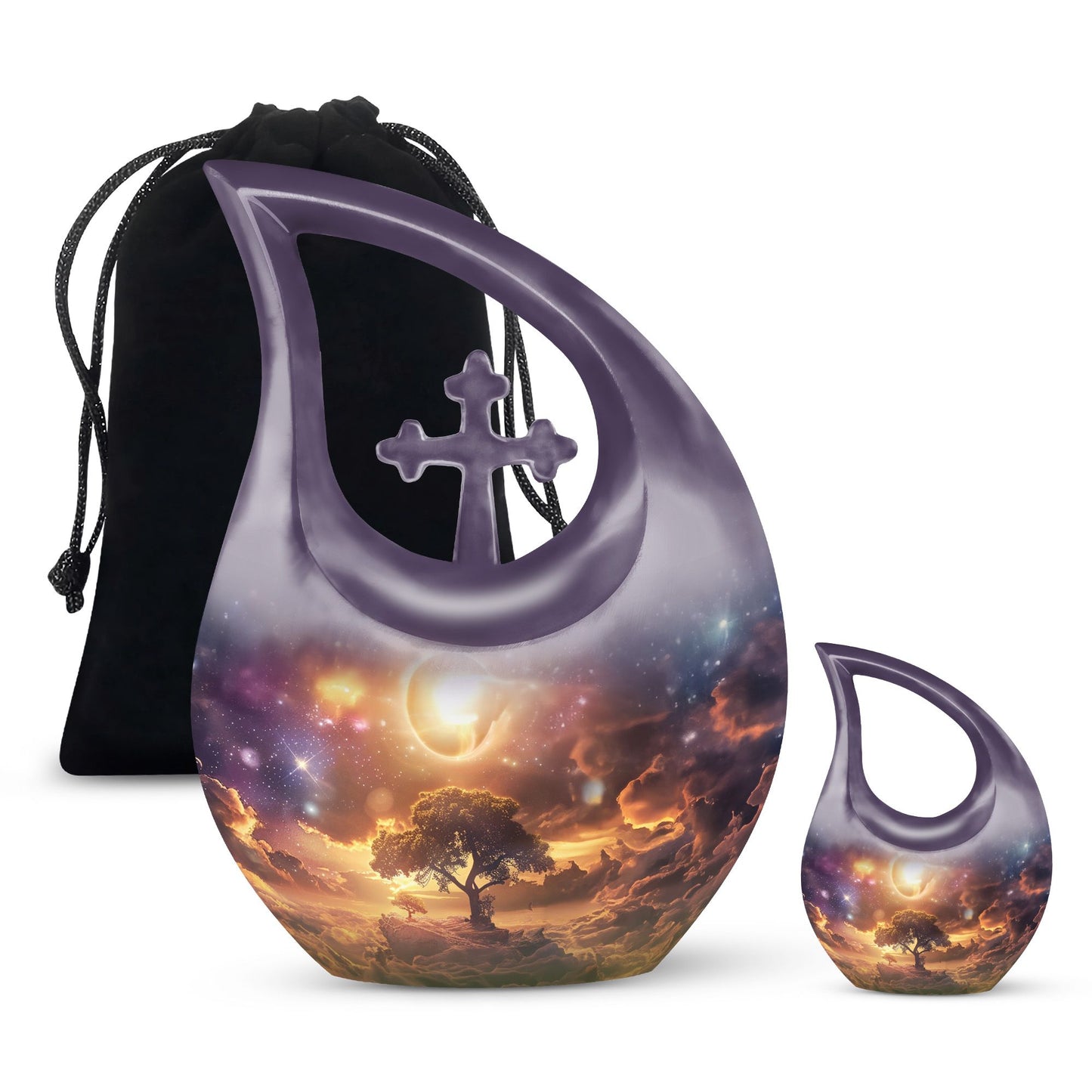 Solar Symphony Decorative Urn