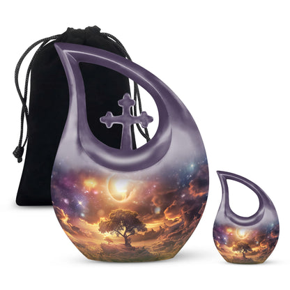 Solar Symphony Decorative Urn