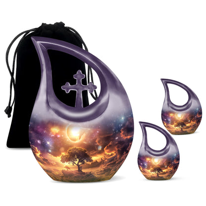 Solar Symphony Decorative Urn