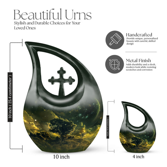 Personalized Stellar Urn for storing ashes