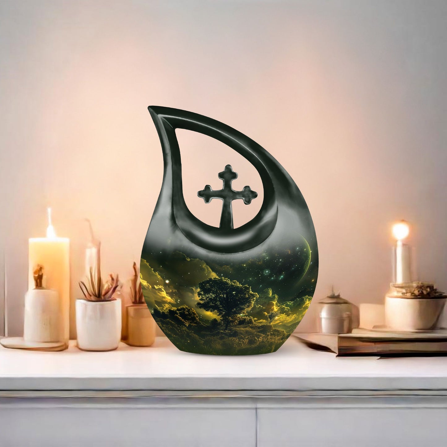 Personalized Stellar Urn for storing ashes