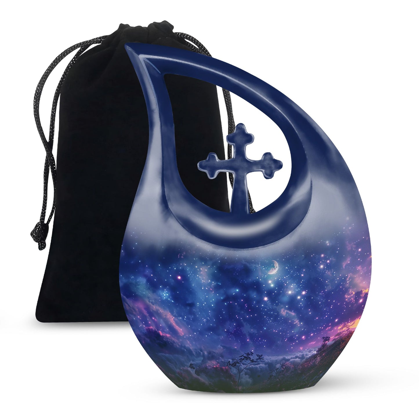 Cosmic Blossom Urn