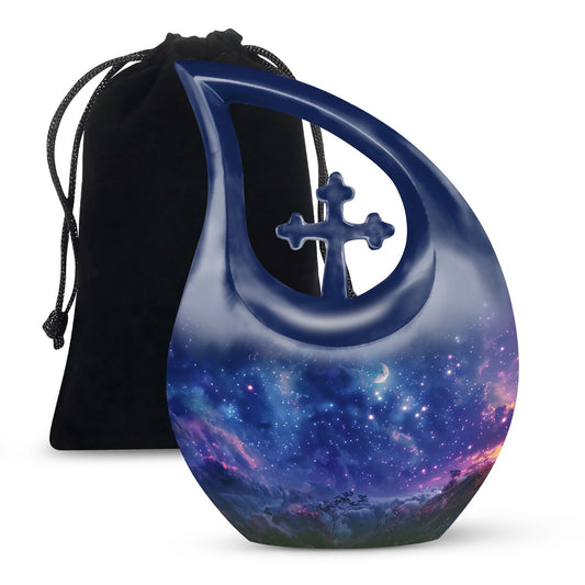 Cosmic Blossom Urn