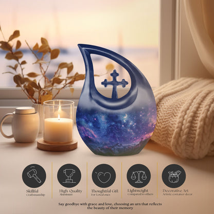 Cosmic Blossom Urn